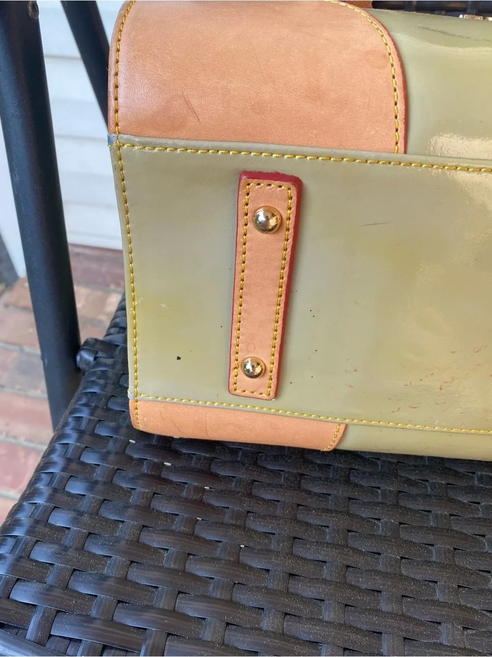 Dooney&Bourke Patent Leather Satchel/Crossbody